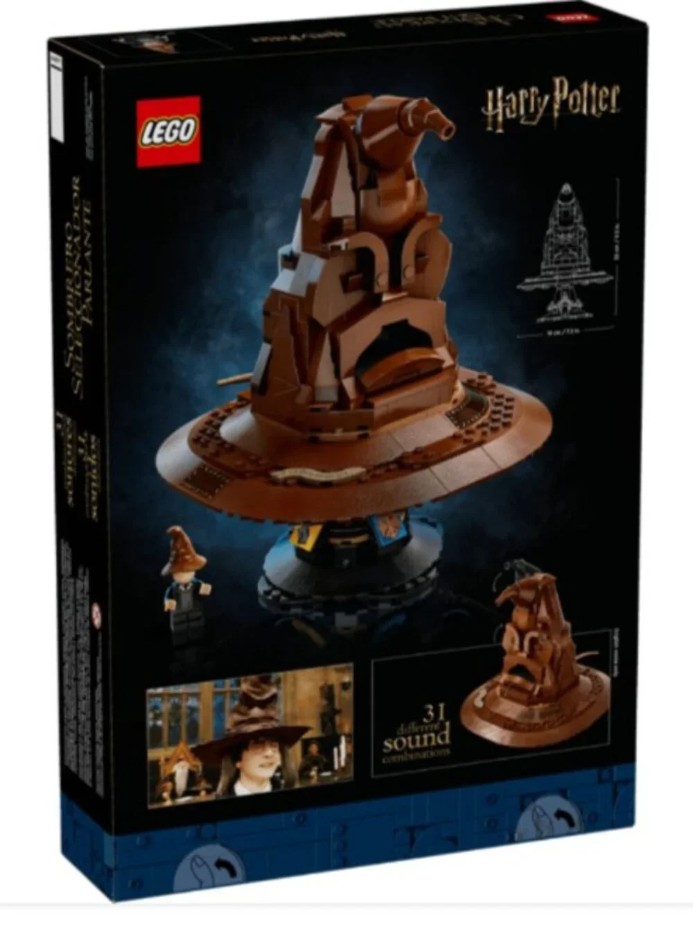 New & Sealed Lego Harry Potter Talking Sorting Hat w Sound Collectible Set 76429